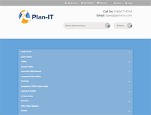 Tablet Screenshot of plan-itos.com